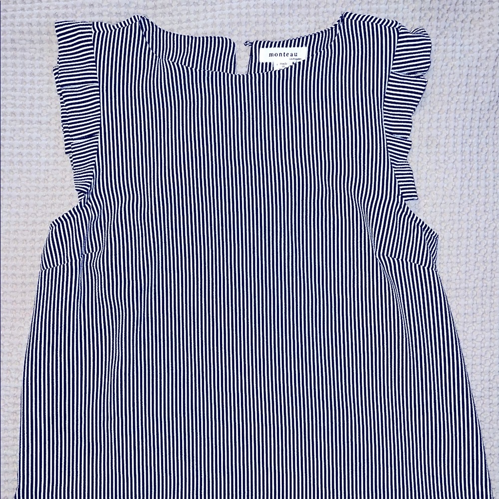 Black & White Stripe Blouse